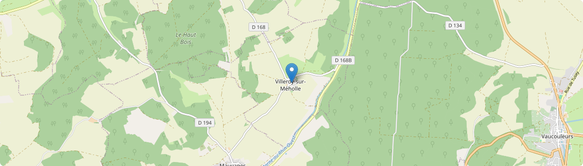 Villeroy-sur-Méholle - Carte