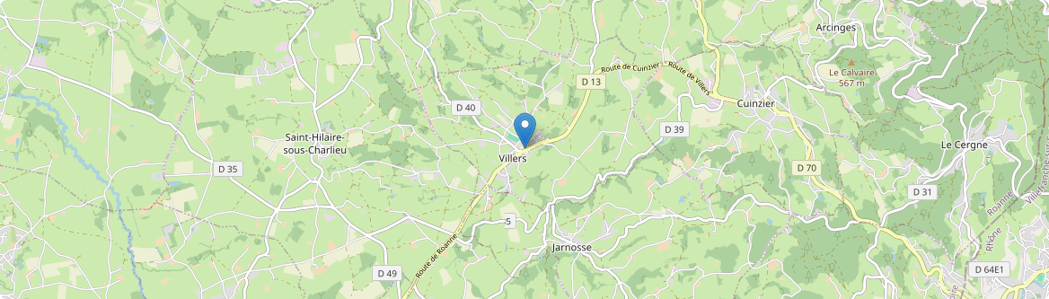 Villers - Carte