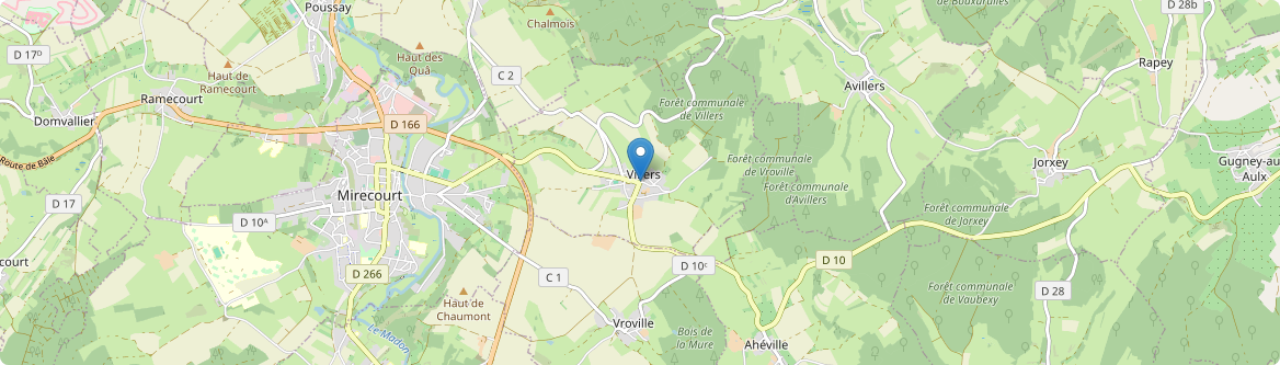 Villers - Carte