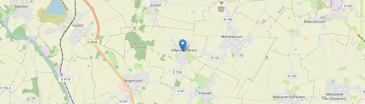 Villers-au-Tertre - Carte