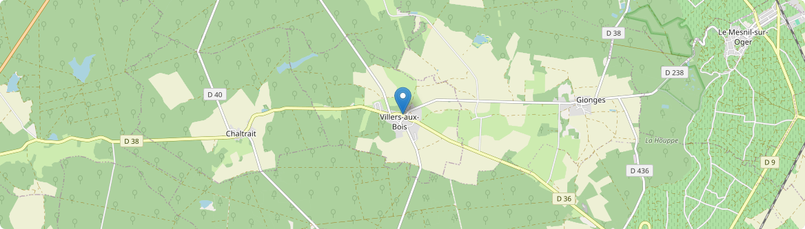 Villers-aux-Bois - Carte