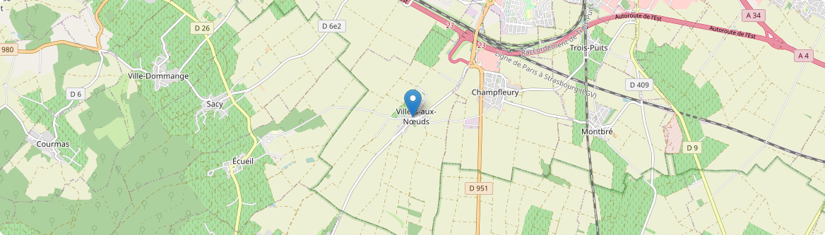 Villers-aux-Nœuds - Carte