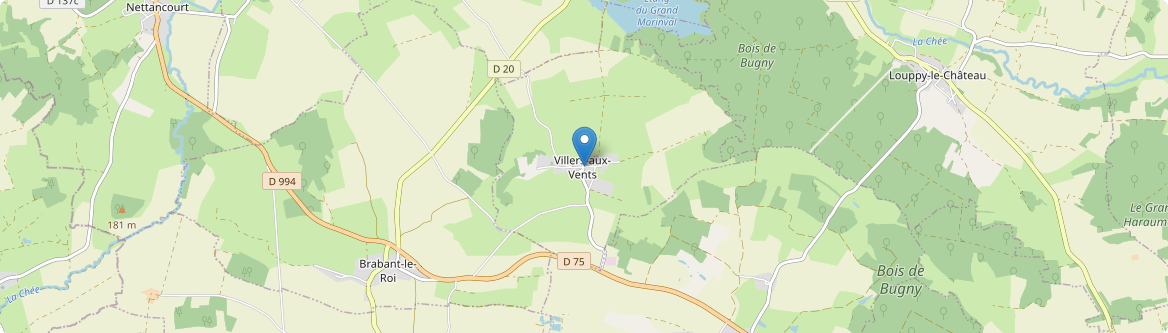 Villers-aux-Vents - Carte