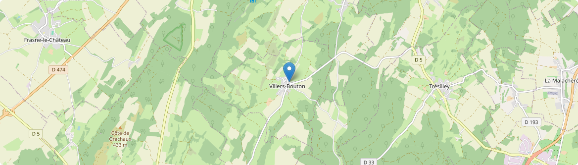 Villers-Bouton - Carte