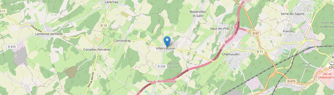 Villers-Buzon - Carte