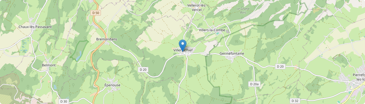 Villers-Chief - Carte