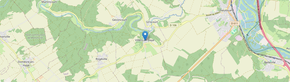 Villers-en-Haye - Carte