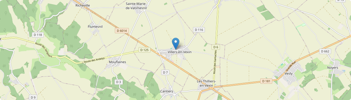 Villers-en-Vexin - Carte
