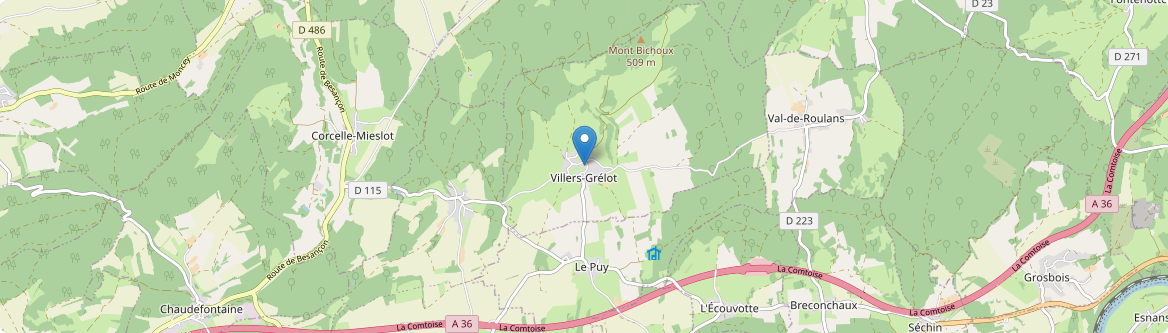 Villers-Grélot - Carte