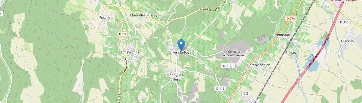 Villers-la-Faye - Carte