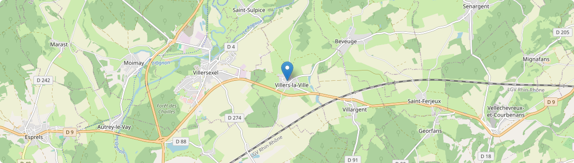 Villers-la-Ville - Carte
