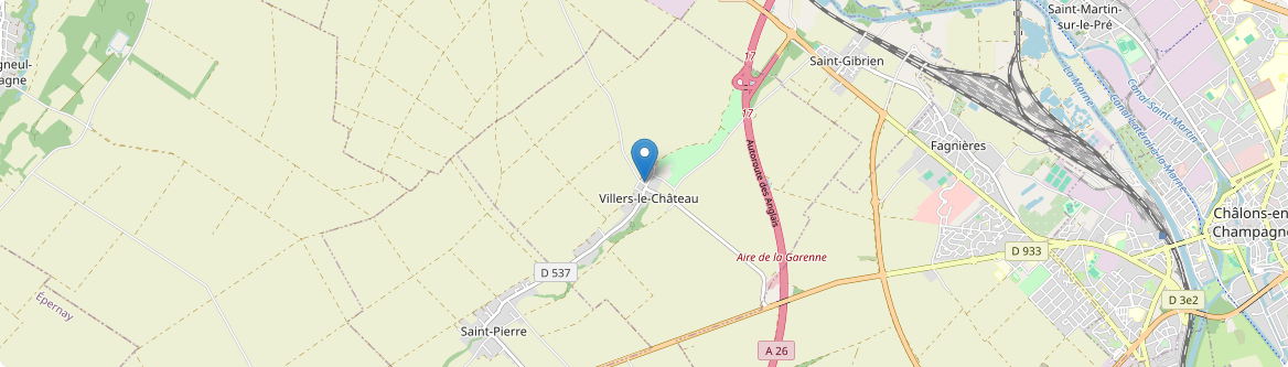 Villers-le-Château - Carte