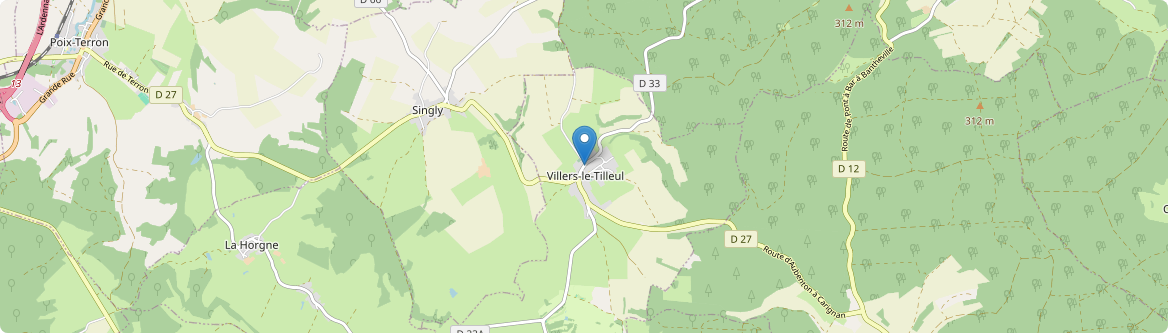 Villers-le-Tilleul - Carte