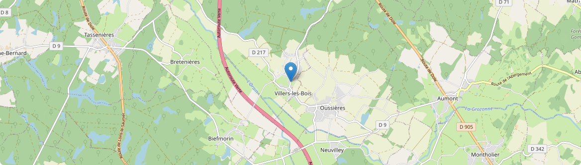 Villers-les-Bois - Carte