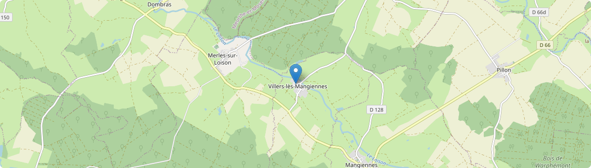 Villers-lès-Mangiennes - Carte