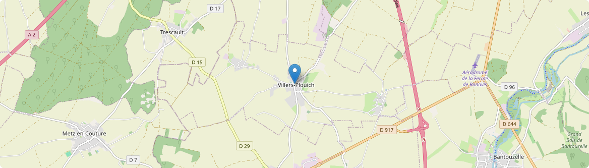 Villers-Plouich - Carte