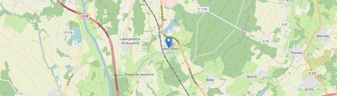 Villers-Rotin - Carte