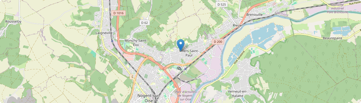 Villers-Saint-Paul - Carte