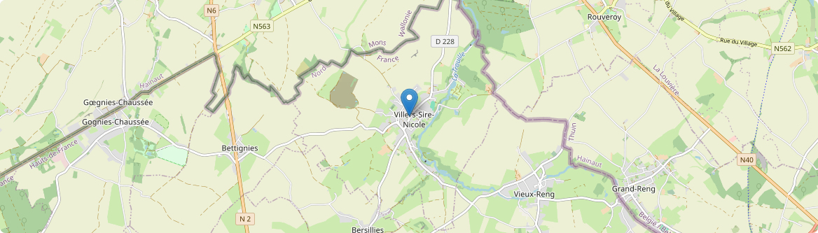 Villers-Sire-Nicole - Carte