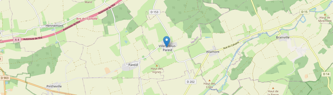 Villers-sous-Pareid - Carte