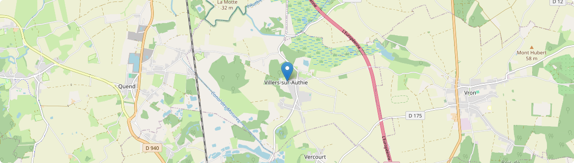 Villers-sur-Authie - Carte