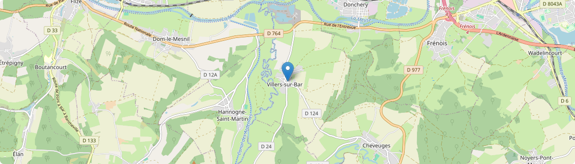 Villers-sur-Bar - Carte