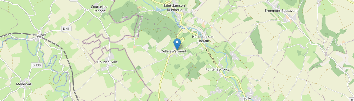 Villers-Vermont - Carte