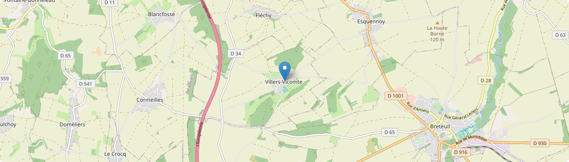 Villers-Vicomte - Carte