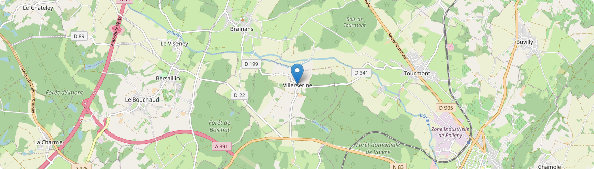 Villerserine - Carte