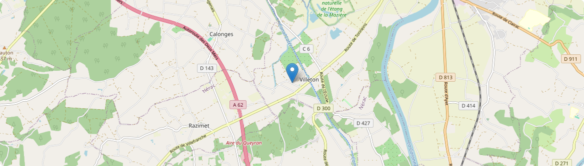 Villeton - Carte