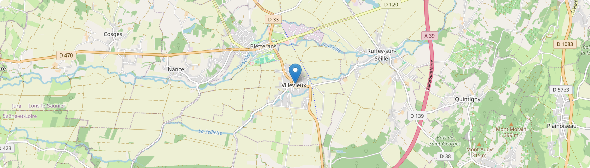 Villevieux - Carte