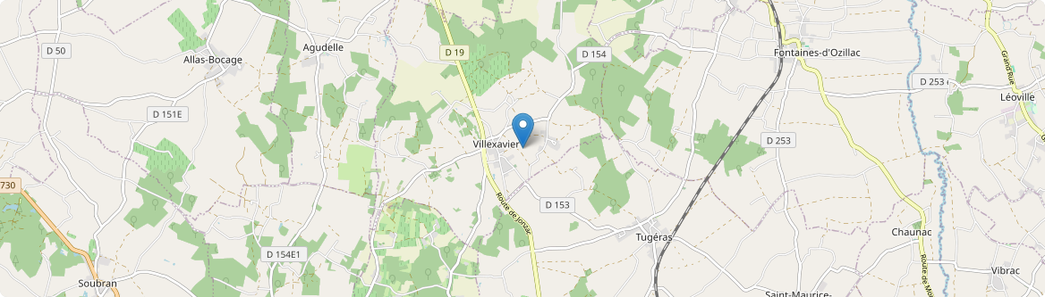 Villexavier - Carte