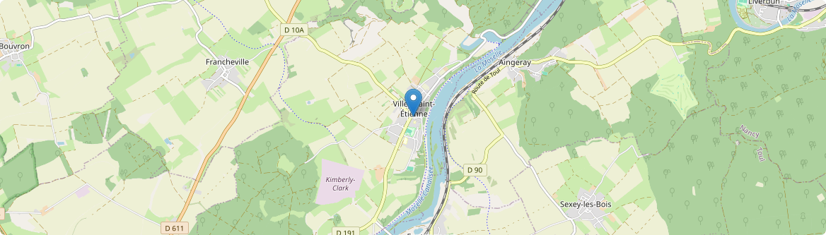 Villey-Saint-Étienne - Carte