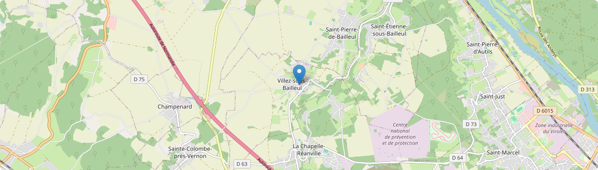Villez-sous-Bailleul - Carte