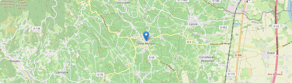 Villié-Morgon - Carte