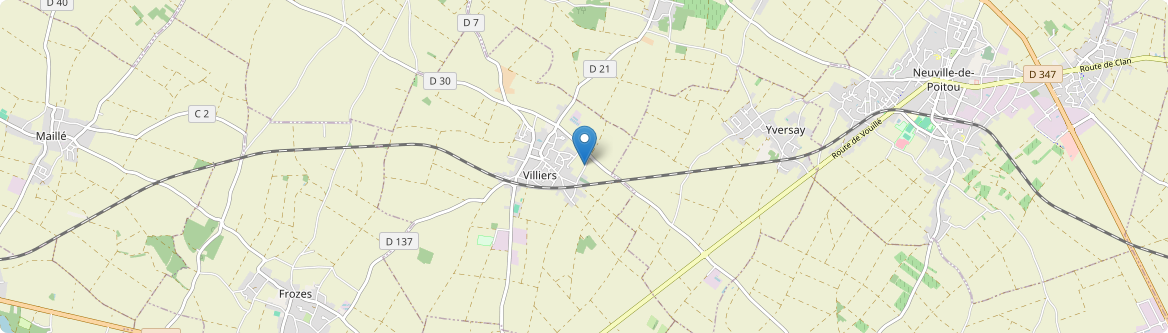 Villiers - Carte