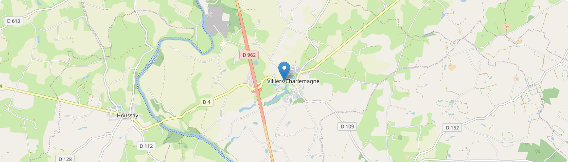 Villiers-Charlemagne - Carte