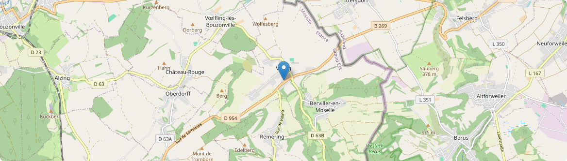 Villing - Carte
