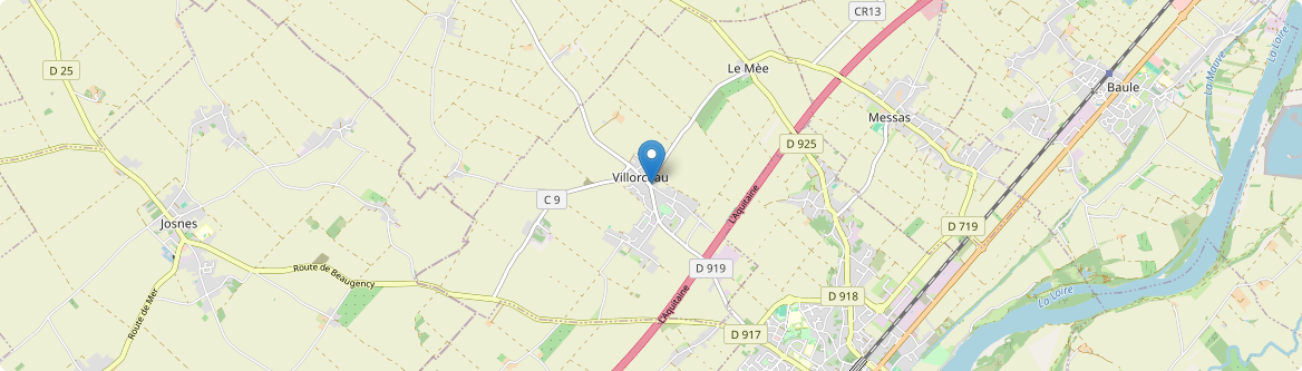 Villorceau - Carte