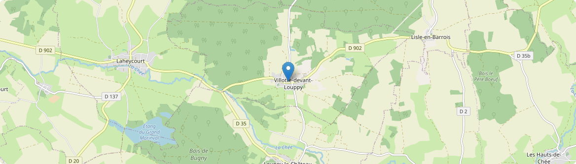 Villotte-devant-Louppy - Carte