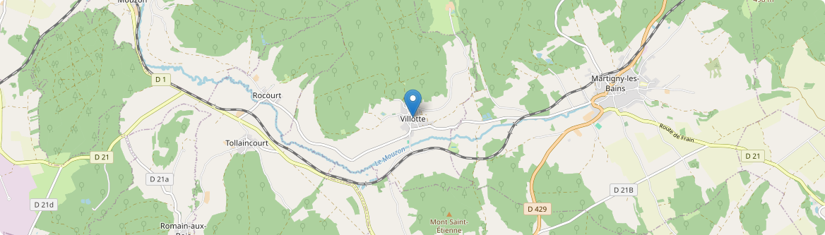 Villotte - Carte