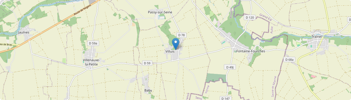 Villuis - Carte