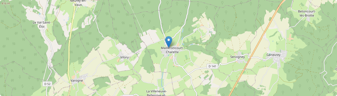 Vilory - Carte