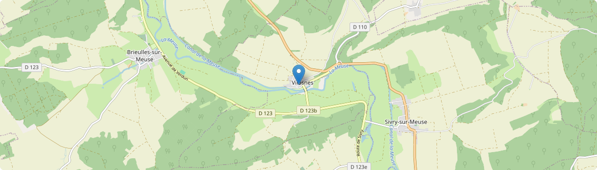 Vilosnes-Haraumont - Carte
