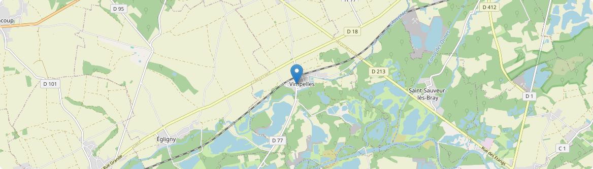 Vimpelles - Carte