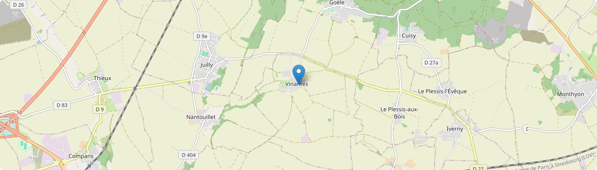 Vinantes - Carte
