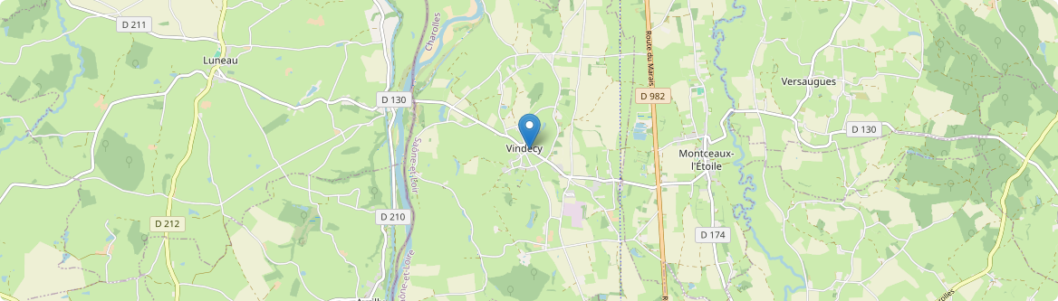 Vindecy - Carte