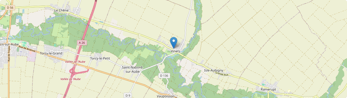 Vinets - Carte