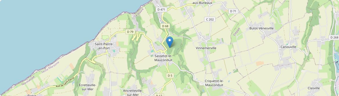 Vinnemerville - Carte
