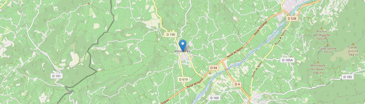 Vinsobres - Carte